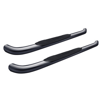 Rugged Ridge® - 3" Black Round Side Steps