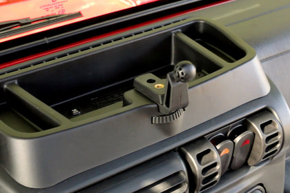 Rugged Ridge® - Black Dash Multi-Mount with Phone Holder Installation Instructions