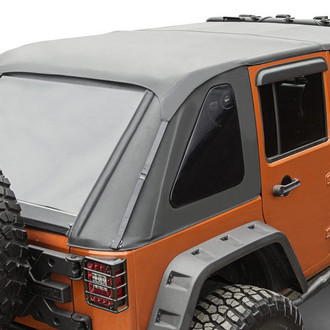 Rugged Ridge® - Black Diamond Bowless Soft Top