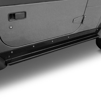 Rugged Ridge® - HD Black Side Rocker Guards