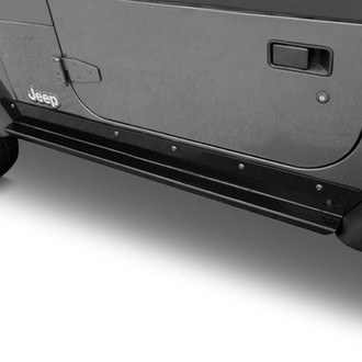 Rugged Ridge® - HD Black Side Rocker Guards
