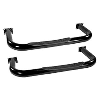 Rugged Ridge® - 3" Black Round Side Steps