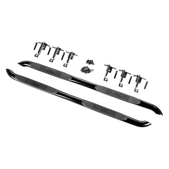 Rugged Ridge® - 3" Black Round Side Steps