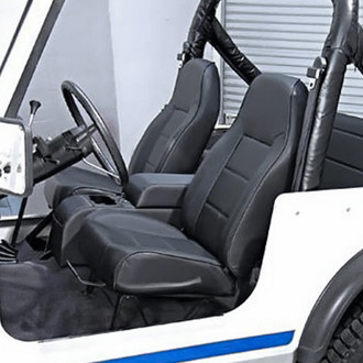Rugged Ridge® - Replacement Front Bucket Seat, Black