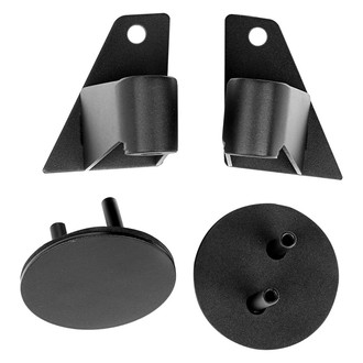 Rugged Ridge® - Driver and Passenger Side View Mirrors Relocation Brackets