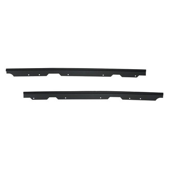 Rugged Ridge® - Black Windshield Channel Header