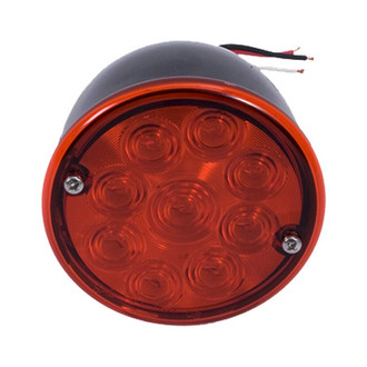 Rugged Ridge® - Passenger Side Chrome/Red LED Tail Light