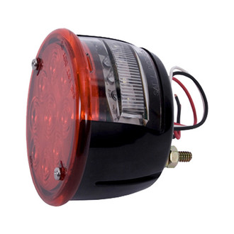 Rugged Ridge® - Driver Side Chrome/Red LED Tail Light