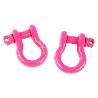 Rugged Ridge® - 9500 lbs 3/4" Pink D-Rings