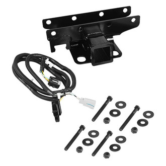 Rugged Ridge® - Class 1 Trailer Hitch with 2" Receiver Opening and Wiring Harnesses