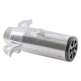 RV Designer® P700 - Heavy Duty Die-Cast Metal 7-Way Trailer Connector Plug