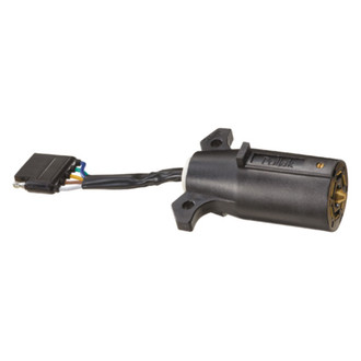 RV Designer® - 7-Way to 5-Way Flat Trailer Connector Adapter