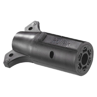 RV Designer® - 7-Way to 6-Way Round Trailer Connector Adapter