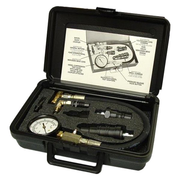 S&G Tool Aid® - 0 to 1000 psi Analog Diesel Engine Compression Testing Set