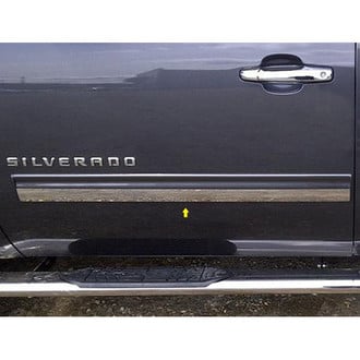 SAA® - I-Type Polished Body Side Moldings