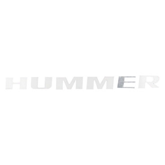 SAA® - "Hummer" Polished Front Lettering