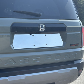 SAA® - Polished License Plate Trim