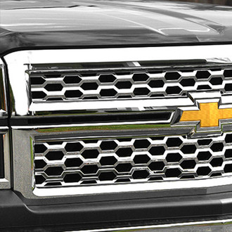 SAA® - 2-Pc Chrome Billet Main Grille