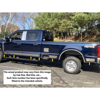 SAA® - U-Type Polished Rocker Panel Covers