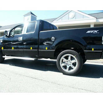 SAA® - I-Type Polished Body Side Moldings