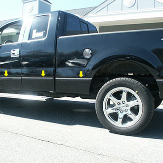 SAA® - I-Type Polished Body Side Moldings