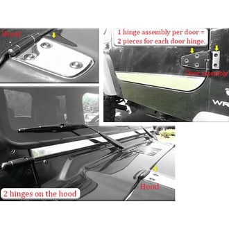 SAA® - Polished Hinge Cap Package