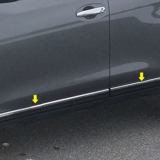 SAA® - I-Type Polished Body Side Moldings