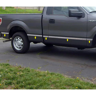 SAA® - I-Type Polished Body Side Moldings