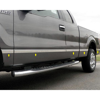 SAA® - I-Type Polished Body Side Moldings