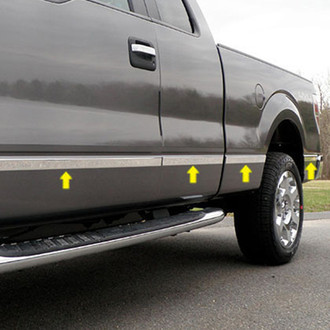 SAA® - I-Type Polished Body Side Moldings