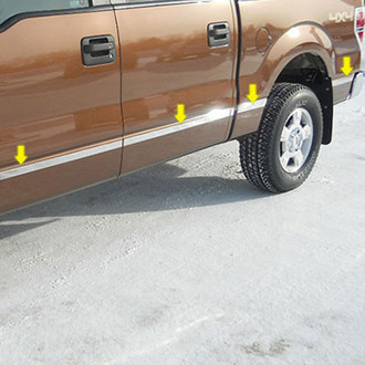 SAA® - I-Type Polished Body Side Moldings
