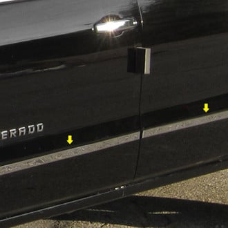 SAA® - I-Type Polished Body Side Moldings