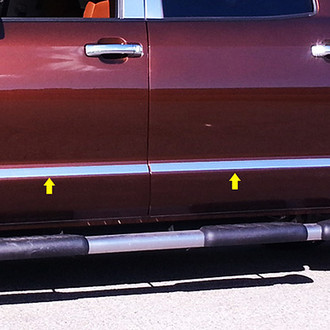 SAA® - I-Type Polished Body Side Moldings