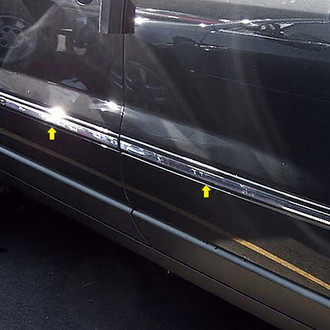 SAA® - I-Type Polished Body Side Moldings