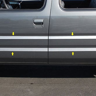 SAA® - I-Type Polished Body Side Moldings