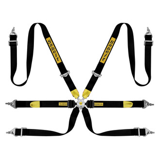 Sabelt® - Enduro Silver™ Full 2" Seat Belts, Black