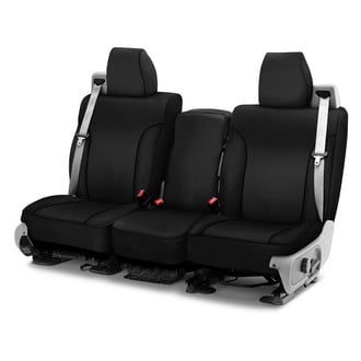 Saddleman® - Windsor Velour 2nd Row BlackCustom Seat Covers