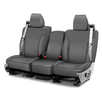 Saddleman® - Canvas 2nd Row Charcoal Custom Seat Covers