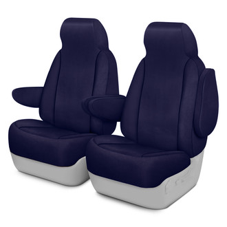 Saddleman® - Windsor Velour 1st Row BlueCustom Seat Covers
