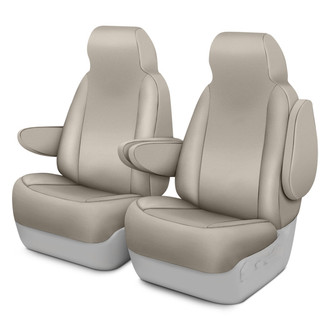 Saddleman® - Canvas 1st Row Tan Custom Seat Covers