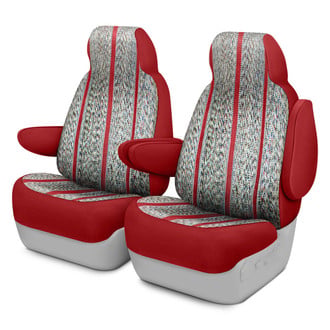Saddleman® - Saddle Blanket 1st Row Wine Custom Seat Covers