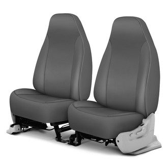 Saddleman® - Canvas 1st Row Charcoal Custom Seat Covers
