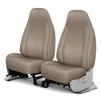 Saddleman® - MegaTek HD3 1st Row Tan Custom Seat Covers
