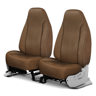 Saddleman® - Windsor Velour 1st Row Beige Custom Seat Covers
