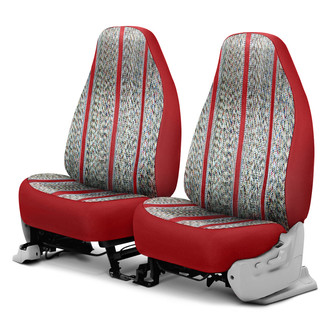 Saddleman® - Saddle Blanket 1st Row Wine Custom Seat Covers