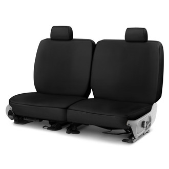 Saddleman® - Canvas 2nd Row Black Custom Seat Covers
