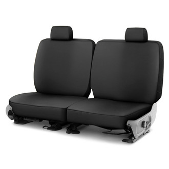 Saddleman® - Cordura 2nd Row Black Custom Seat Covers