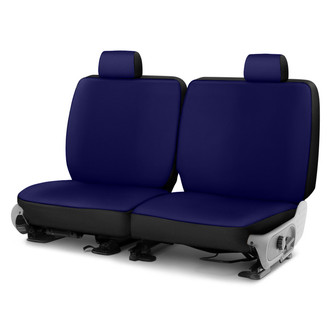 Saddleman® - Neoprene 2nd Row Blue & Black Custom Seat Covers