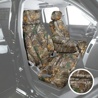 Saddleman® - Canvas 3rd Row RealTree XTRA Custom Seat Covers