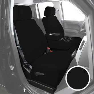 Saddleman® - NeoSupreme 1st Row Black Custom Seat Covers